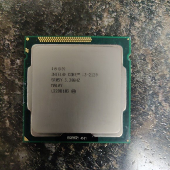 Lot 7 Intel SR05Y Core i3-2120 3.3GHz 3MB 5GT/s LGA 1155 CPU Desktop Processors - Picture 4 of 9